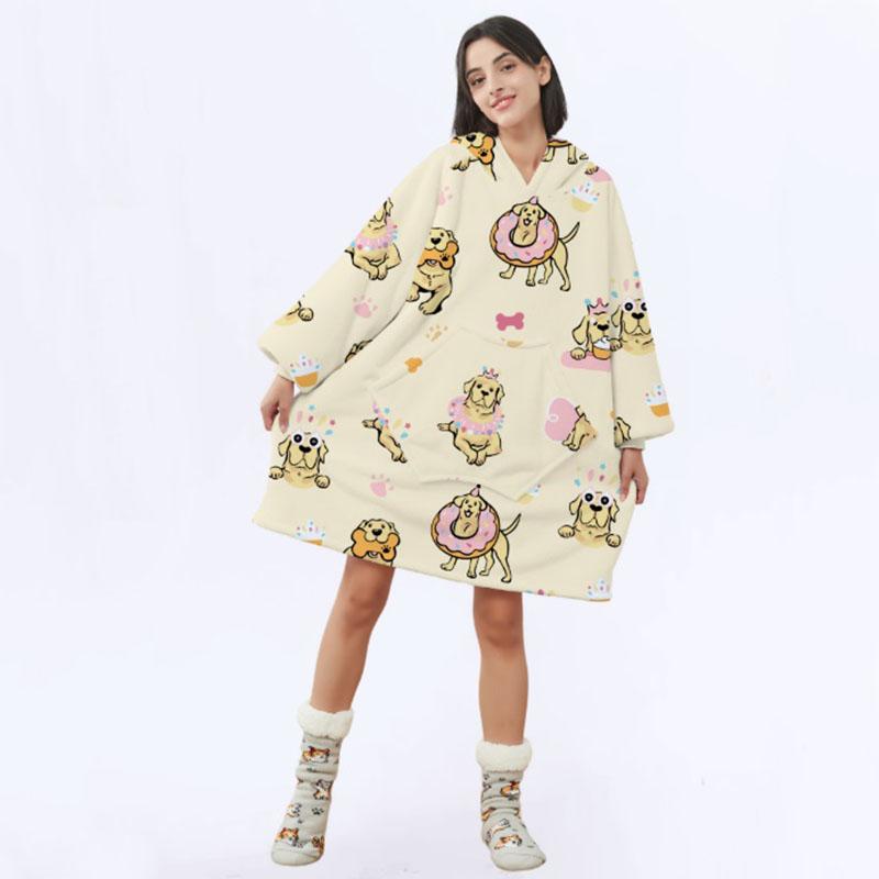 Blanket with a hood - Doggie