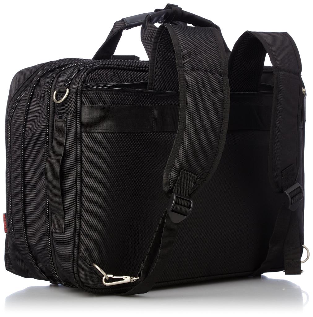 Businesstasche P1680D Horizontal 3-Wege B5-PC-kompatibel 12220001 BK [Captain Stag]