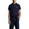 Moncler Logo Polo Shirt Navy Blue Men Streetwear I10918A000198455677X