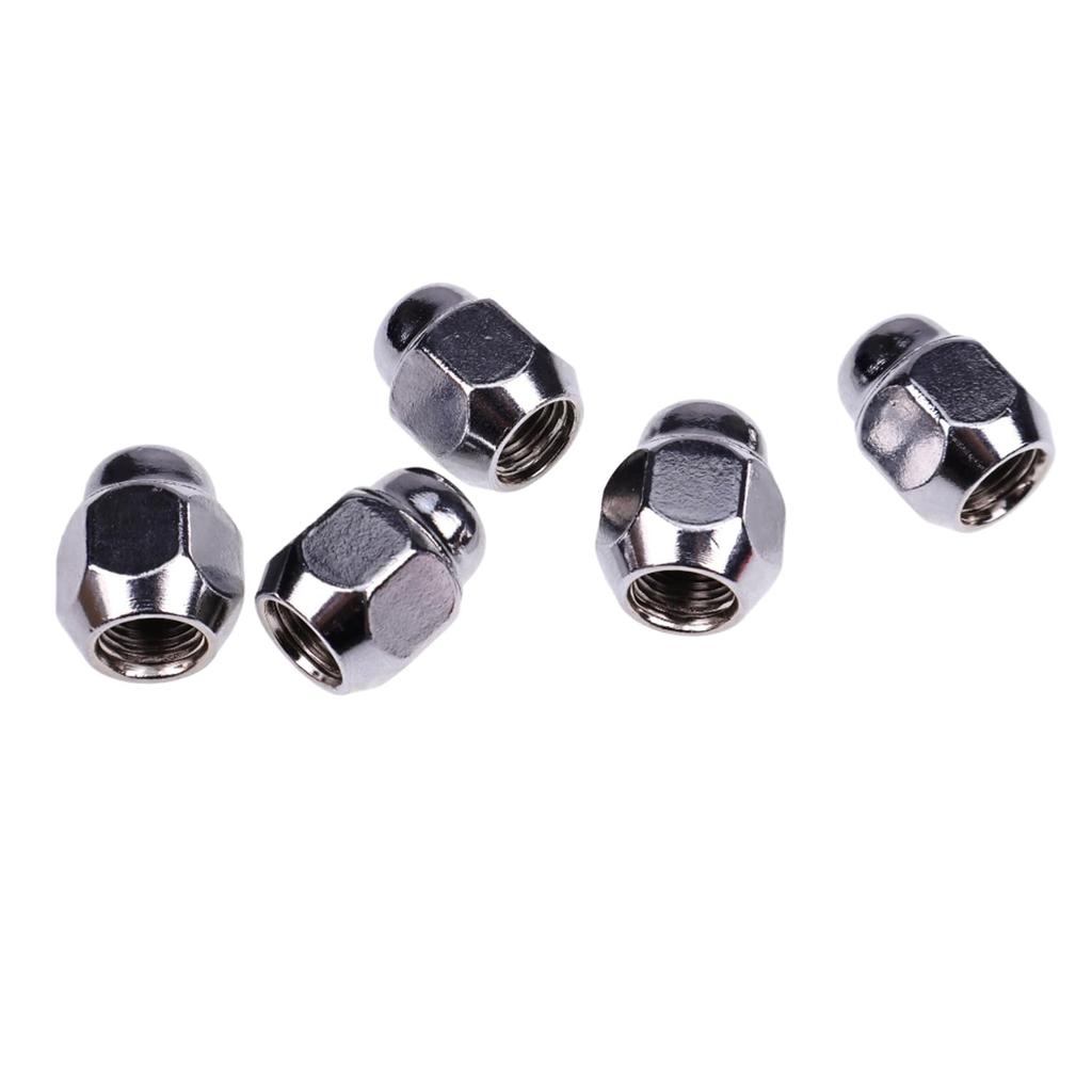 JZGRDN 5PCS M12-1.25 Acorn-19Mm Hex Wheel Nut 611-076 Compatible With Dorman Subaru BRZ, Ascent, Crosstrek, Outback, Legacy, Impreza, Forester, DL,