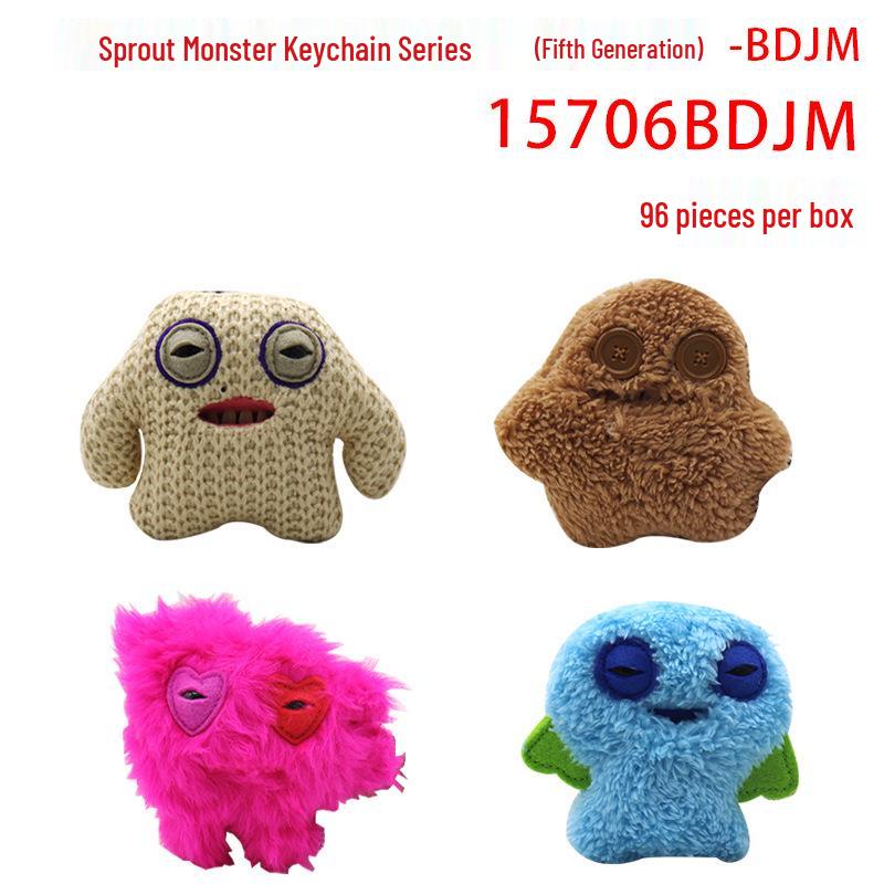 Fuggler Милый Монстр Зуб Сокровище Брелок Кукла 12cm