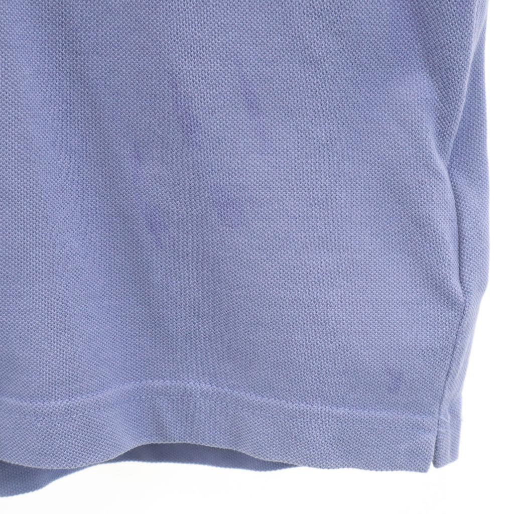 Moncler Short Sleeve Polo Shirt S Purple Men's Used