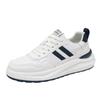 Live Broadcast Popular Men's Shoes 2025 New Autumn Platform Lightweight Fashion White Shoes Men's Soft-soled Sports Shoes