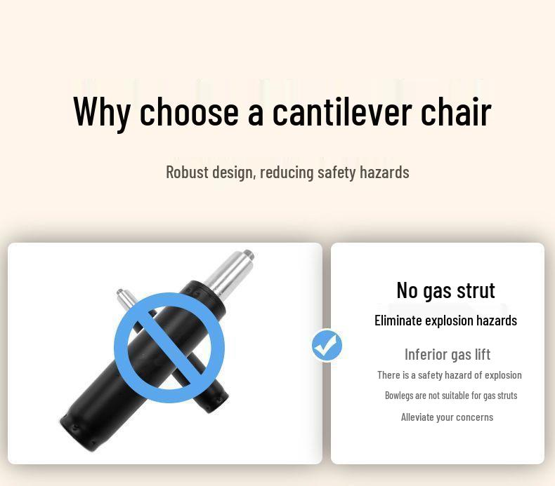 Comfortable Ergonomic Chair for Home, Dorm, Study, and Office