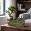 Landscape Rock with Lichen | Washable PU Foam, Artificial Rock, Easy to Clean, for Garden 1