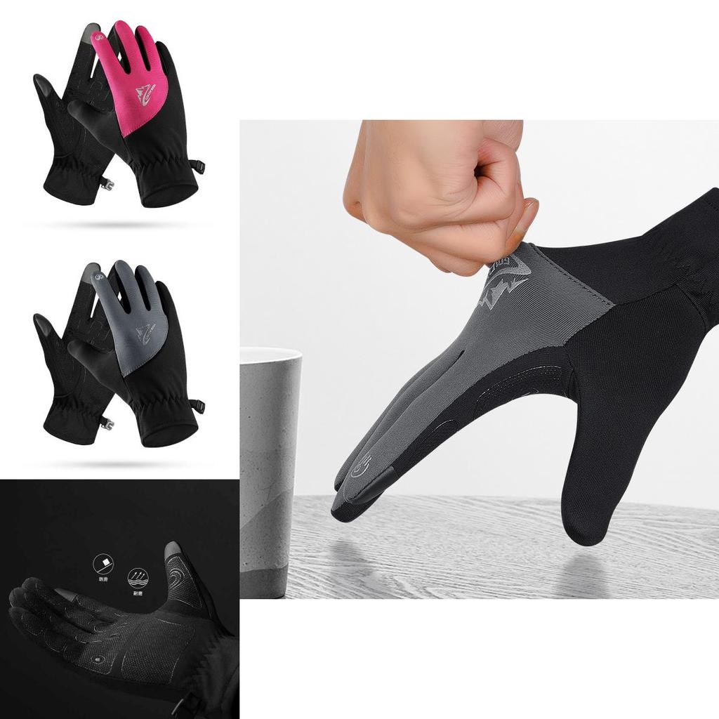 Quality Men Women Winter Thermal Touch Screen Gloves Waterproof Ski Gloves**