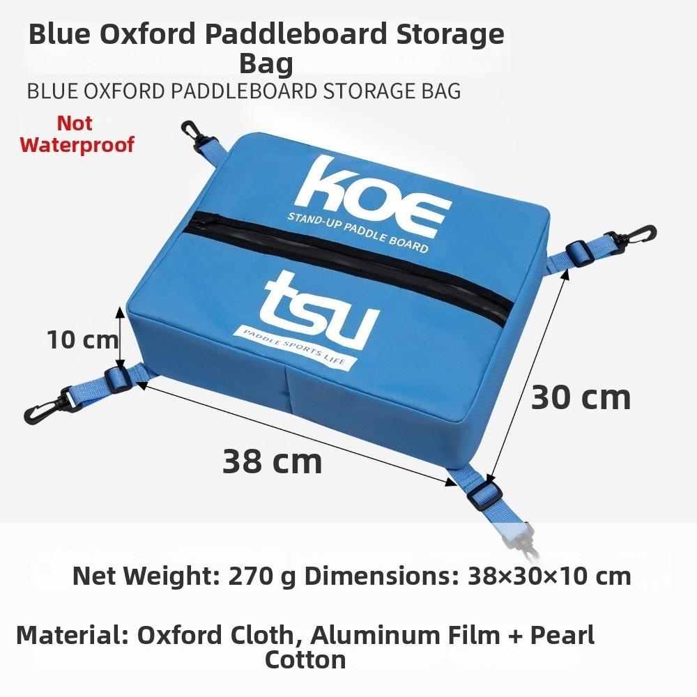 Portable Mesh Deck Bag Oxford Paddle Board Storage Bag Surfboard Bag for Inflatable SUP Seat Kayak