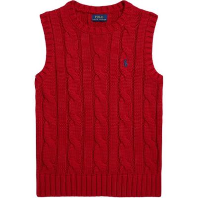Kamizelka Polo FW25 Bawełna Dzianina Kablowa Dzieci Kamizelka Dziecięca CWPOSWEG6820594-620