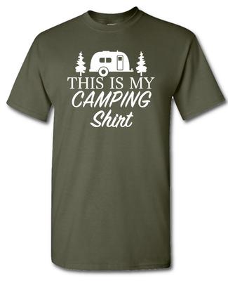 This Is My Camping Shirt Brand New Multiple Sizes and Colors Unisex T-Shirt