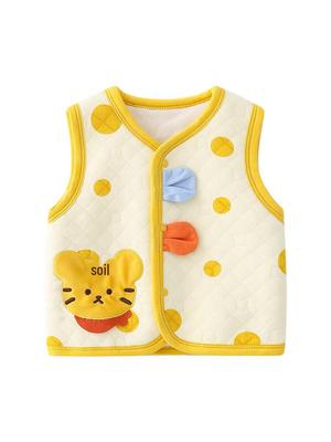 Baby Baumwollweste: Warm & Gefüttert für 0-5 Jahre - Herbst/Winter