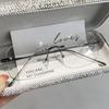 Rimless Hyperopia Glasses Blue Ray Blocking Presbyopia Eyeglasses  Office