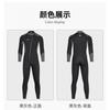 Mens 5mm/3mm Thickened Neoprene Wetsuit With Fleece Lining Cold Water Diving Surfing Swimming Winter Snorkeling