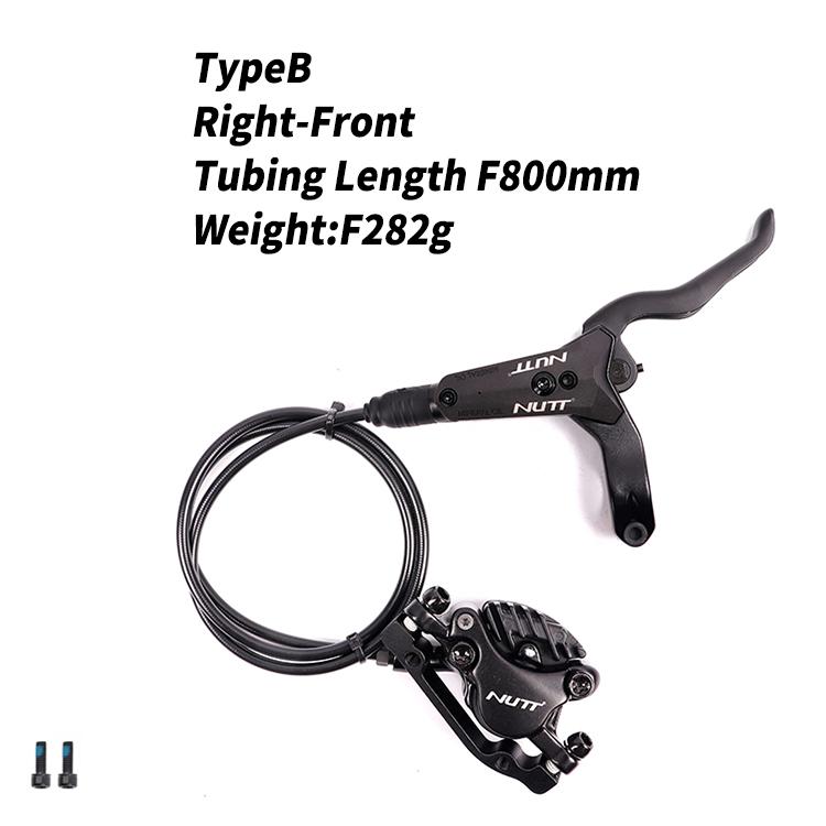 Frână cu Disc cu 2 Pistoane NUTT pentru Bicicletă MTB Bicicletă de Șosea Kit Hidraulic de Piese pentru Bicicletă cu Componente de Frână de Înaltă Performanță
