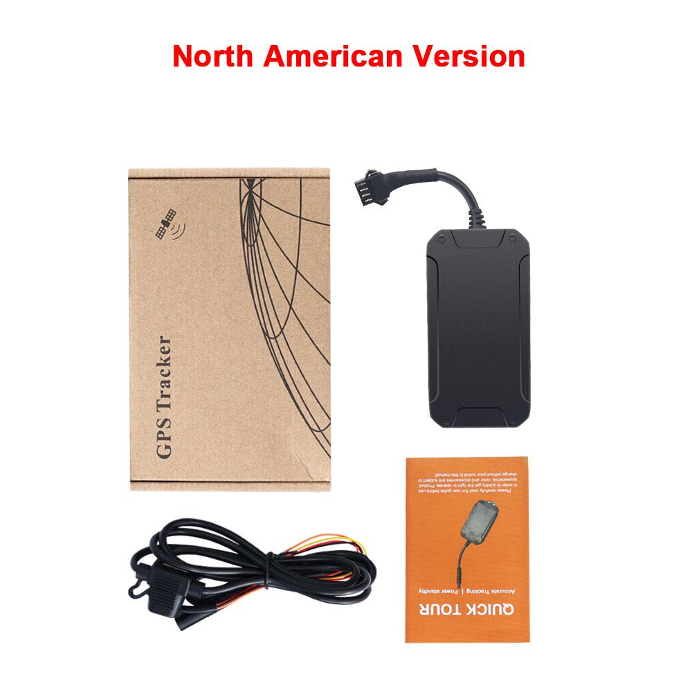 Car GPS Tracker 4G LTE Vehicle Tracker Cut Off Oil Engine Motorcycle GPS Locator Tracking Device Waterproof IPX6 Free APP Track