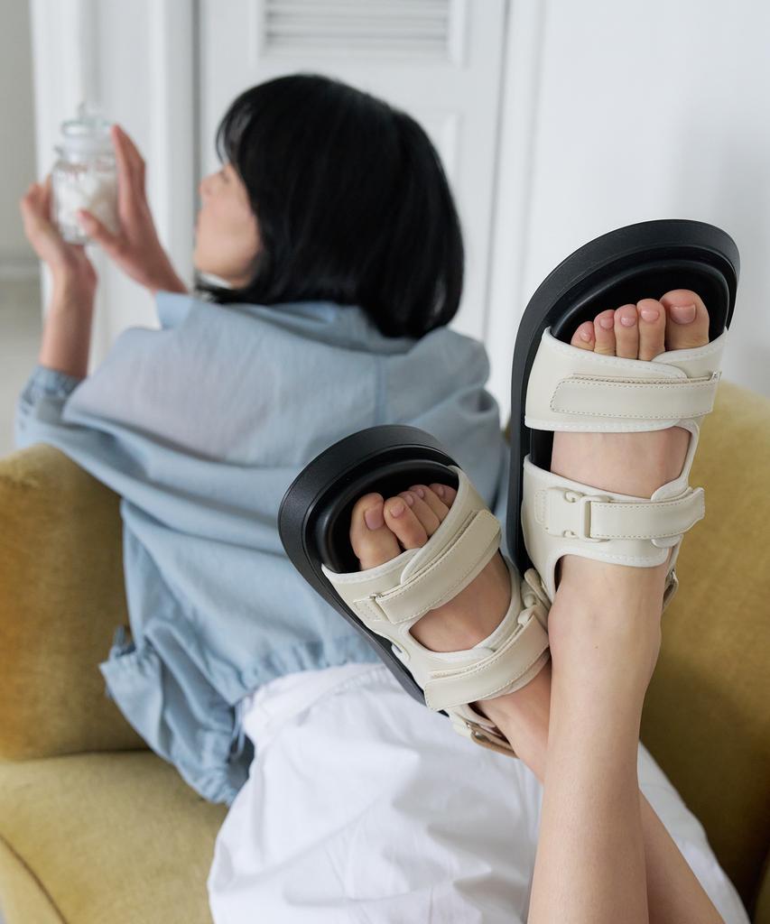Nuus Leon Velcro Sandals [N5311]_3Color