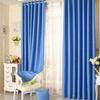 High Density Blackouts Curtains for Daytime Sleep With Noise Reductions and Fabric Easy Installation Home Decoration