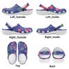 Fashion Printed EVA Clogs Adult Unisex Ventilated Breathable Slip On Summer Sandals Casual Shoes Soft Sole Daily Comfort