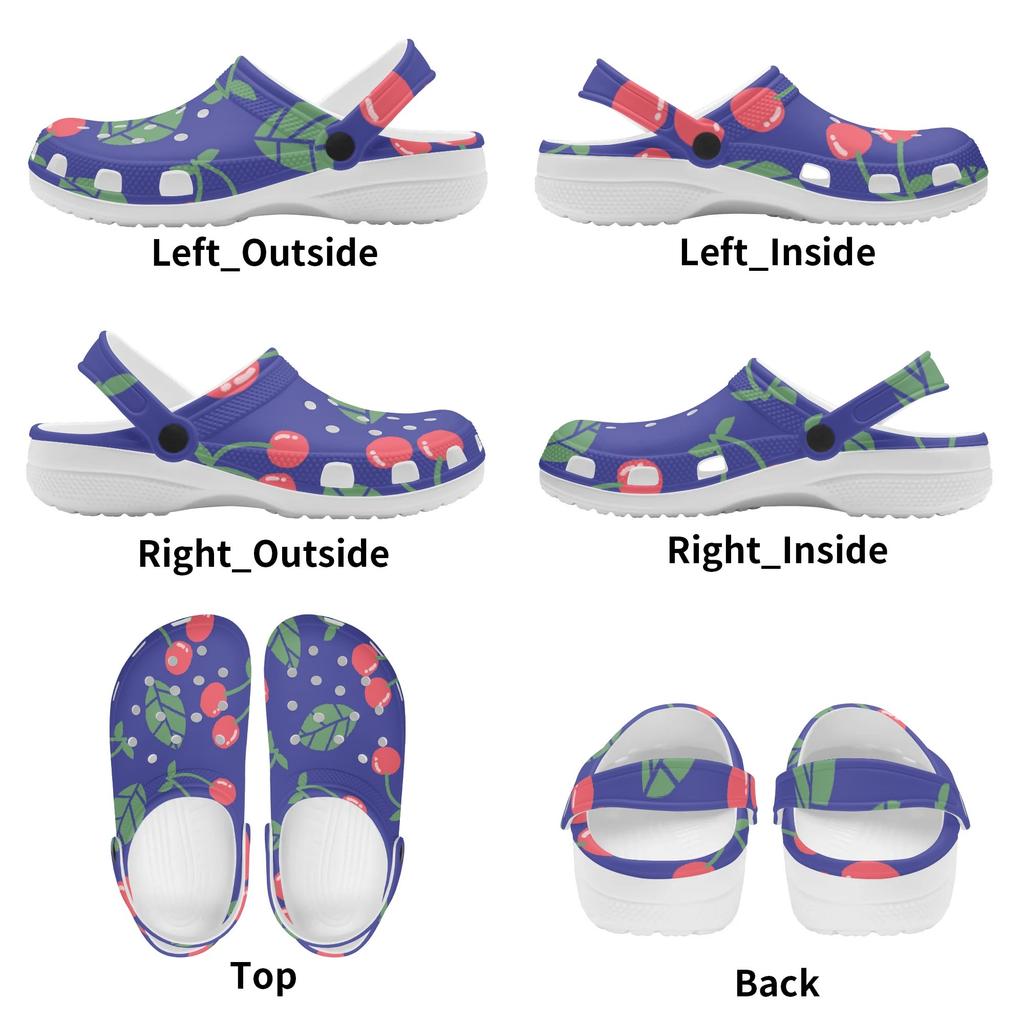 Fashion Printed EVA Clogs Adult Unisex Ventilated Breathable Slip On Summer Sandals Casual Shoes Soft Sole Daily Comfort