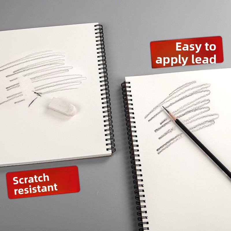 160g Professional Thick Sketchbook Sketch Drawing Paper 30 Sheets A5 A4 16K 8K Drawing Notebook Graffiti Book School Art Supplie