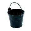 Black Metal Bucket Ø 6.5 Cm X H 6.2 Cm