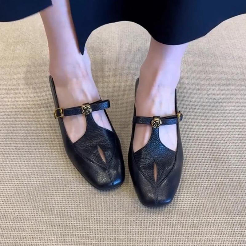 Fashion New Comfortable and Versatile Professional Retro Suit Light Professional Fashionable with Small Skirt Ladies Shoes Zapatos Mujer