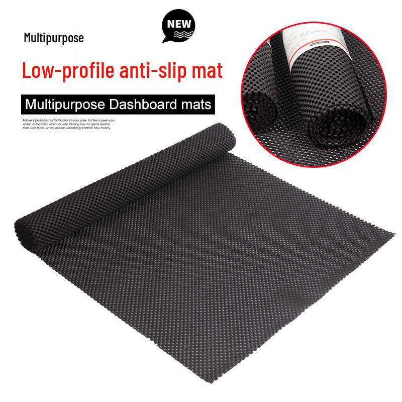 

Large Black Latex Foam Multi-functional Anti-slip Car Mat, Cuttable