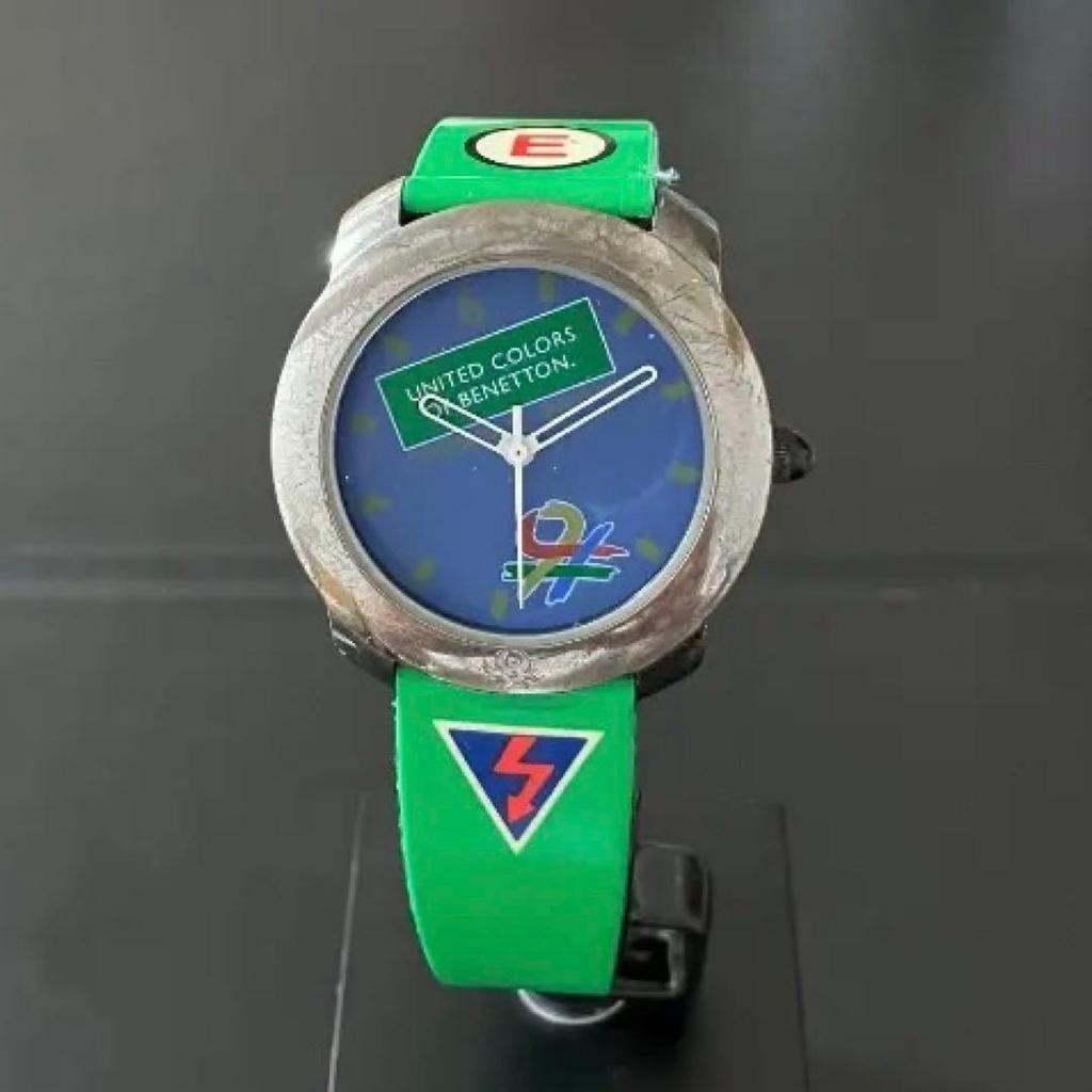 Used Rare and Difficult Vintage Bulova Benetton Collaboration