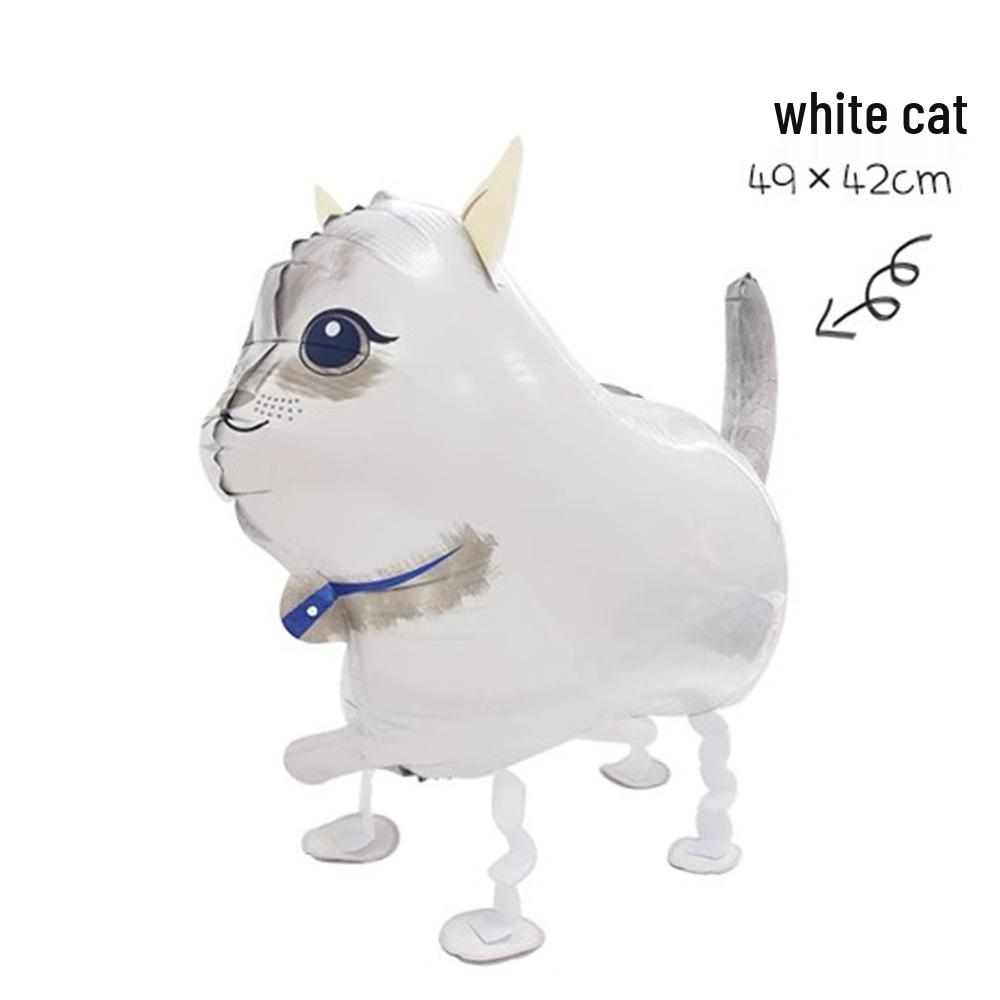 Cartoon Animal Walking Balloons: Duck & Pig for Birthday Decorations or Night Market Promotions