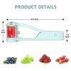 Vegetables Fruit Slicer Multi Functional Grape Strawberry Cutter Peeler Slicer Stainless Steel Vegetable And Fruit Slicing ool 3