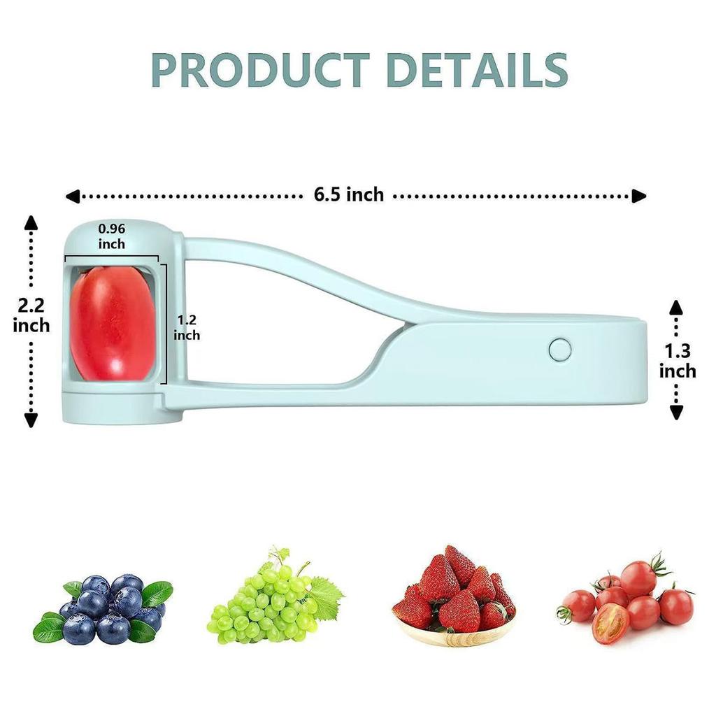 Vegetables Fruit Slicer Multi Functional Grape Strawberry Cutter Peeler Slicer Stainless Steel Vegetable And Fruit Slicing ool 3