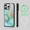 Marble Art Phone Case Magnetic Case For IPhone 16 14 13 12 11 15 Pro Max Plus For Magsafe Wireless Charge Cover