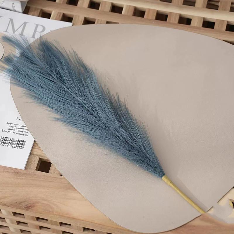 5Pcs 45cm Artificial Pampas Grass Bouquet Holiday Wedding Party Home Decoration Plant Simulation DIY Fake Flower Reed Boho