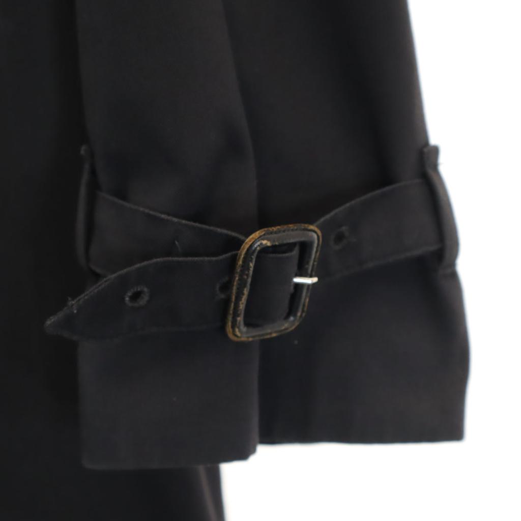 Burberrys 80er Jahre Made in England Vintage Trenchcoat 16 Schwarz Damen Gebraucht