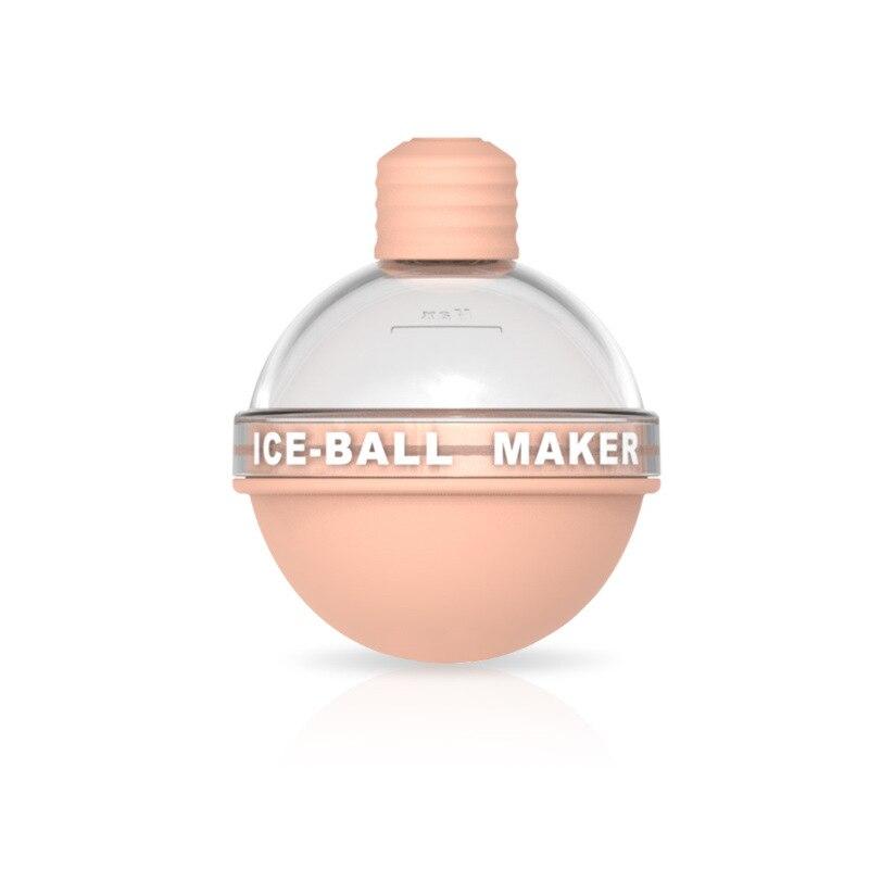 Light Bulb Shape Ice Hockey Ice Cube Mould Whisky Blending Silica Gel Ice Cube Household Round Ice Making Mold XYZ