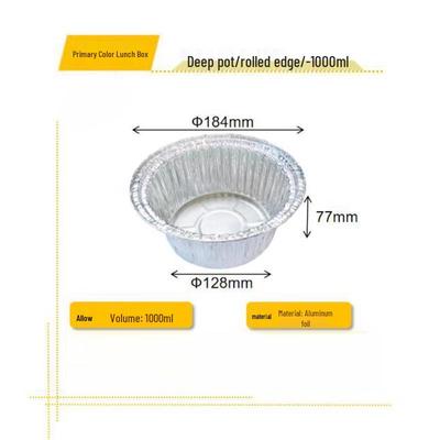 Zhishi Disposable Deep Aluminum Foil Bowls
