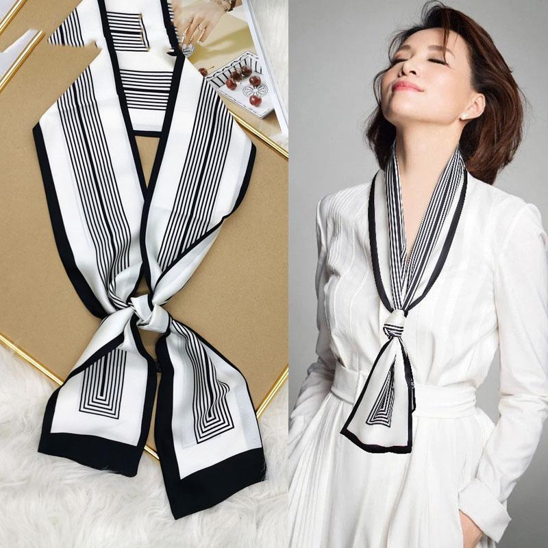 2 Fasce Retrò Per Capelli + 2 Sciarpe Coordinate – Set Accessori Moda In Tessuto Morbido, Nero E Rosso, Per Tutti I Look