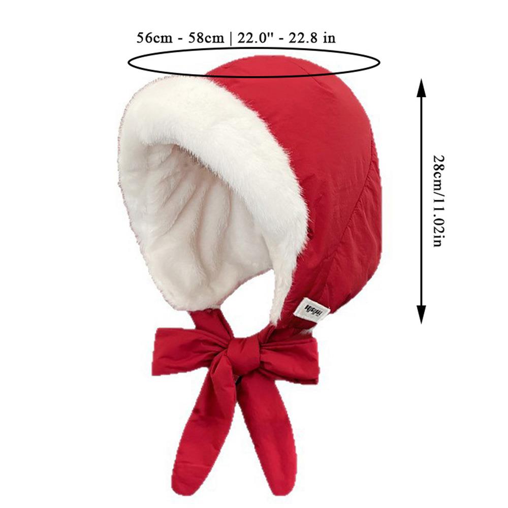 Winter Windproof Thick Warm Hat Cold Weather Casual Strap Crossbody Bag Hat Fashionable Student Fleece Lined Ear Protection Cap