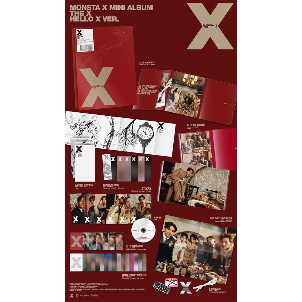 MONSTA X - THE X (13th Mini)
