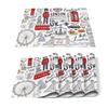 2/4/6 stuks Placemats Britse Londense Cultuur Cartoon Doodle Eettafel Runner Placemat in Keukenaccessoires Bar Mat Onderzetter