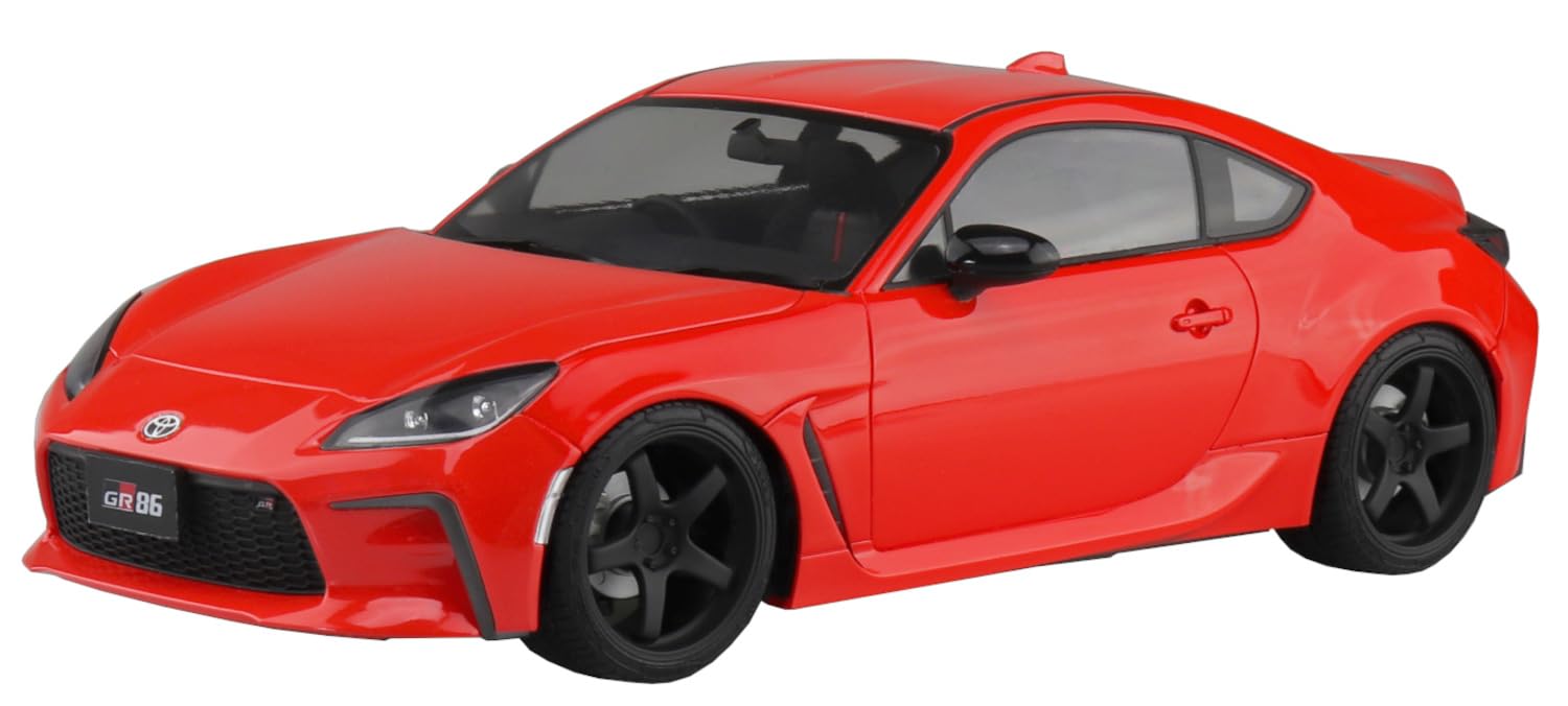 

Aoshima Bunka Kyozai The Model Car Series SP13 Toyota ZN8 GR86 Custom Wheel Plastic Model (AOSHIMA) 1/24 21