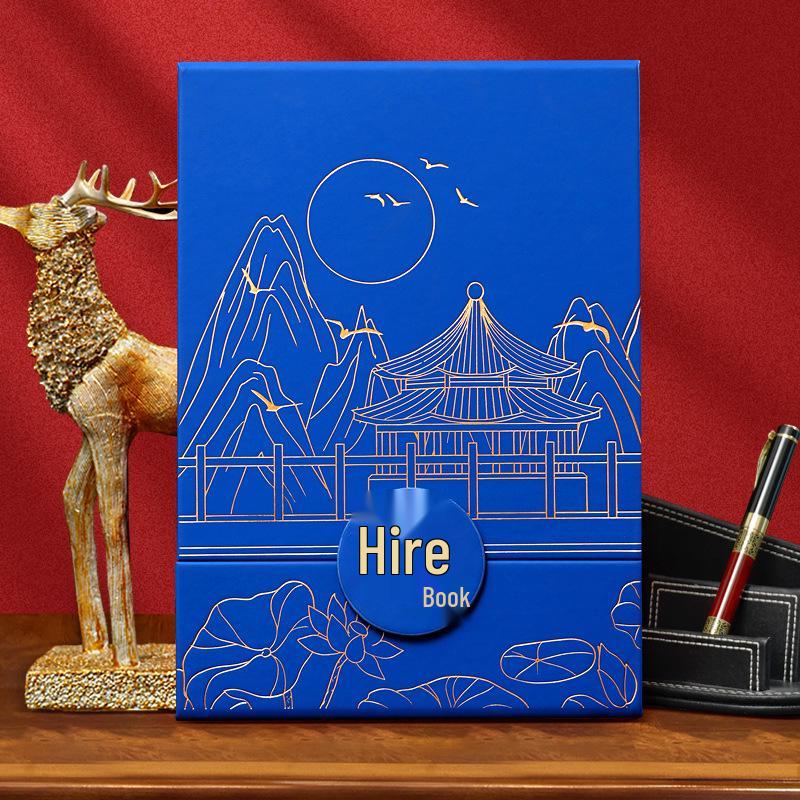 Custom Leather A4 Award & Graduation Certificate Case – Chinese Style