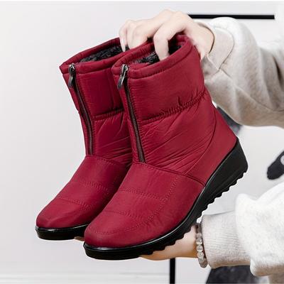 Warm Winter Boots Women Boots Rain Boots Waterproof Women Shoes Snow Boots Fashion Mother Shoes