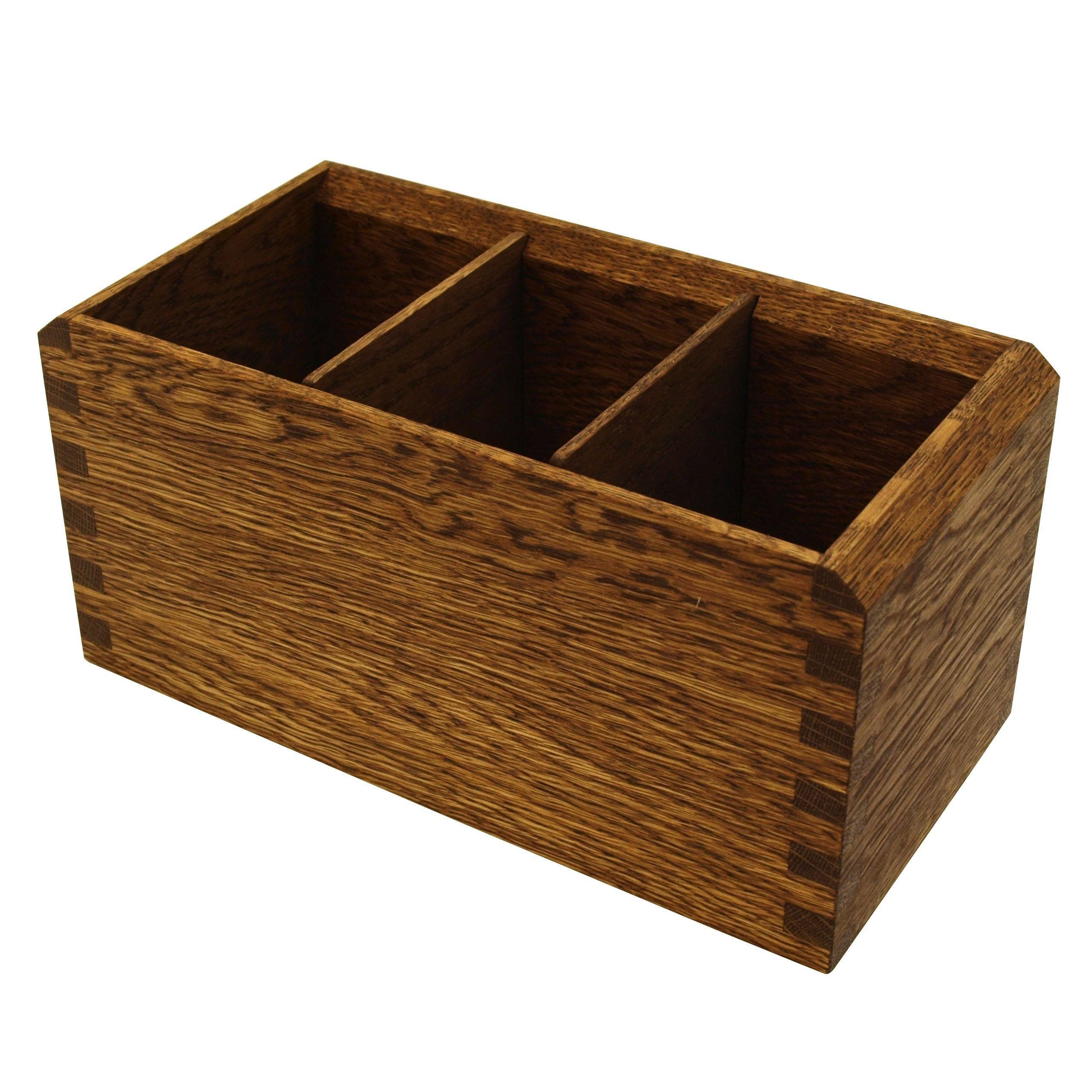

Wooden multipurpose pen holder [Brown] 01060-11 коричневий