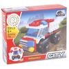 4in1 Construction Blocks Fire Department Fire Truck Robot Set of 4