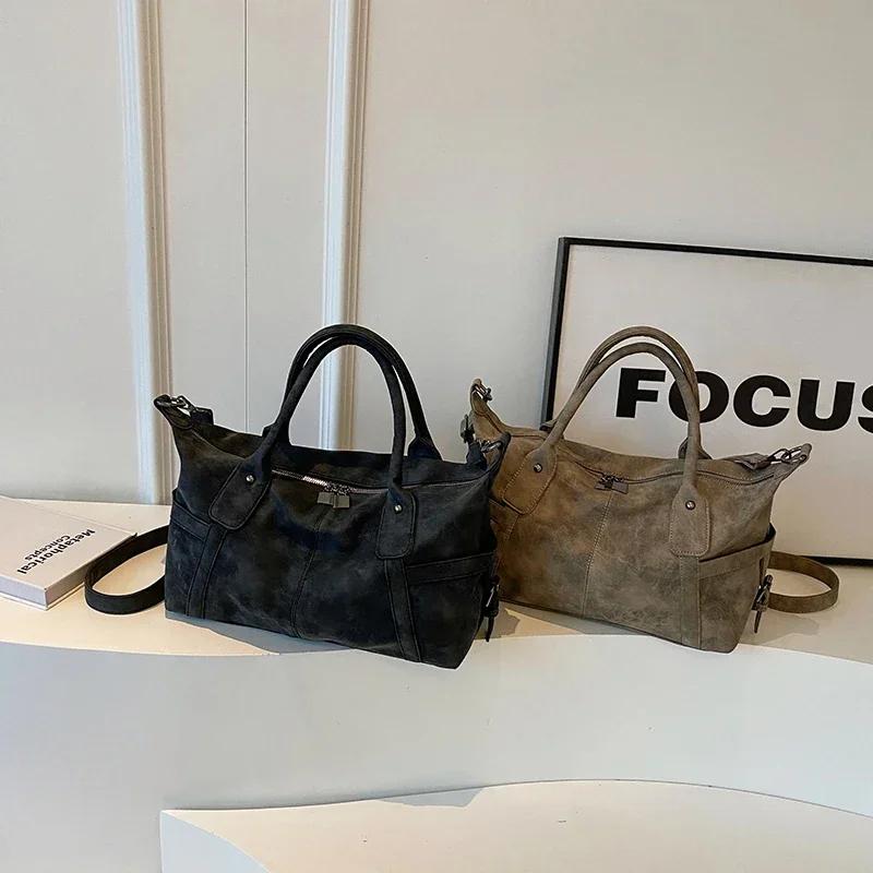Light Luxury New Solid PU Zipper Ladies Tote Bags On Sale High Quality Fashion High Capacity Casual Classics Handbag
