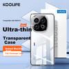 Phone Case for Vivo IQOO13, Transparent for Iqoo13, Full Lens Protection Simple Skin-Friendly Soft Reduces Fingerprints Outer Back Cover