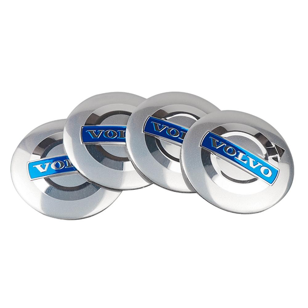 4Pcs 56mm Car Wheel Center Hub Caps Badge Stickers For Volvo C30 C40 C50 C70 S40 S60 S70 S80 S90 V40 V50 V60 V70 V90 XC30 XC40