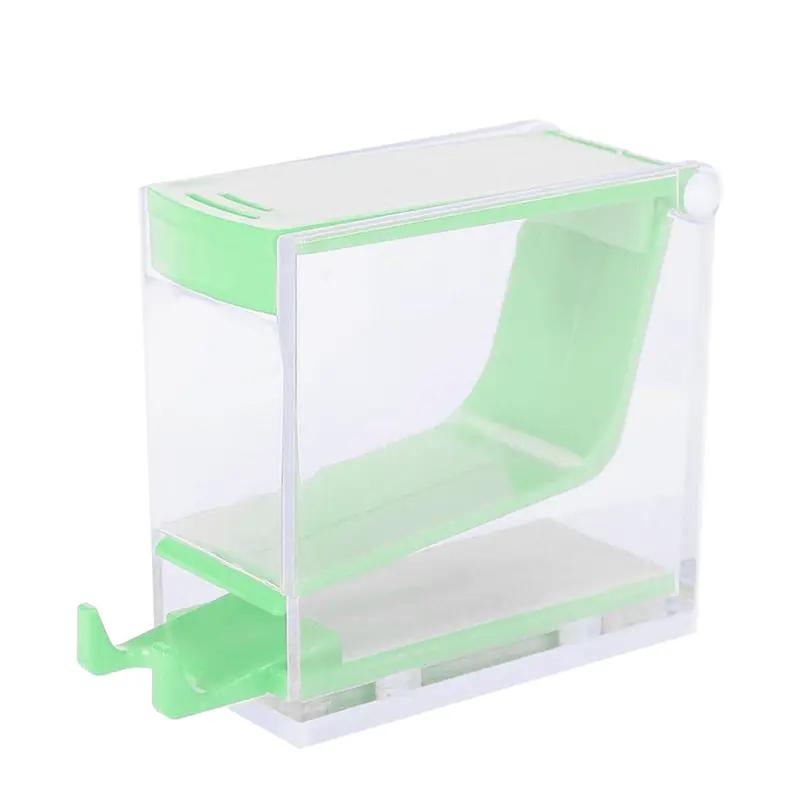 1PCS Dental Cotton Roll Box Cotton Roll Dispenser Bracket Top Press Type Hemostatic Cotton Roll Storage Box Dental Storage Box