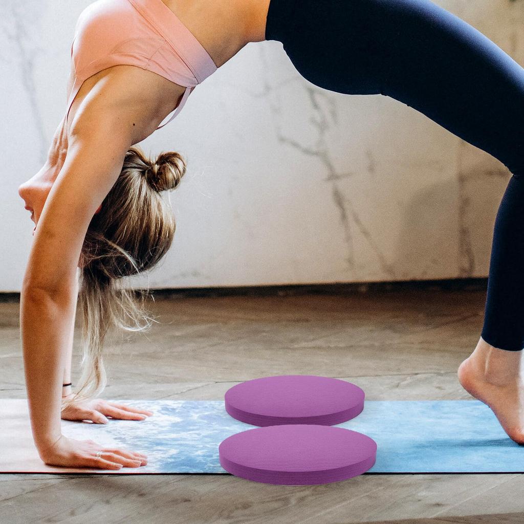 EXCEART 2 Peças Almofada de Yoga Joelho Cotovelo Almofada de Equilíbrio com