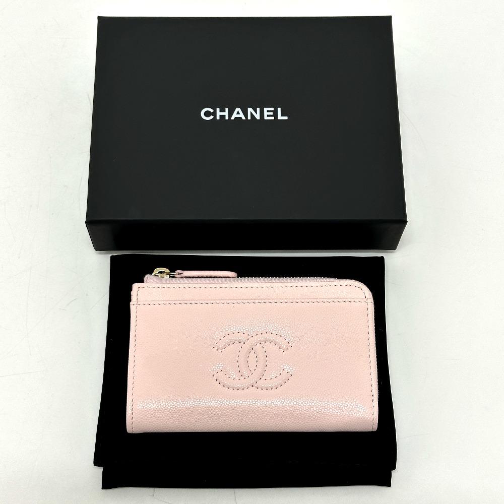 CHANEL AP4661 Cruise Collection Fragment Case Zip Card Case Unused